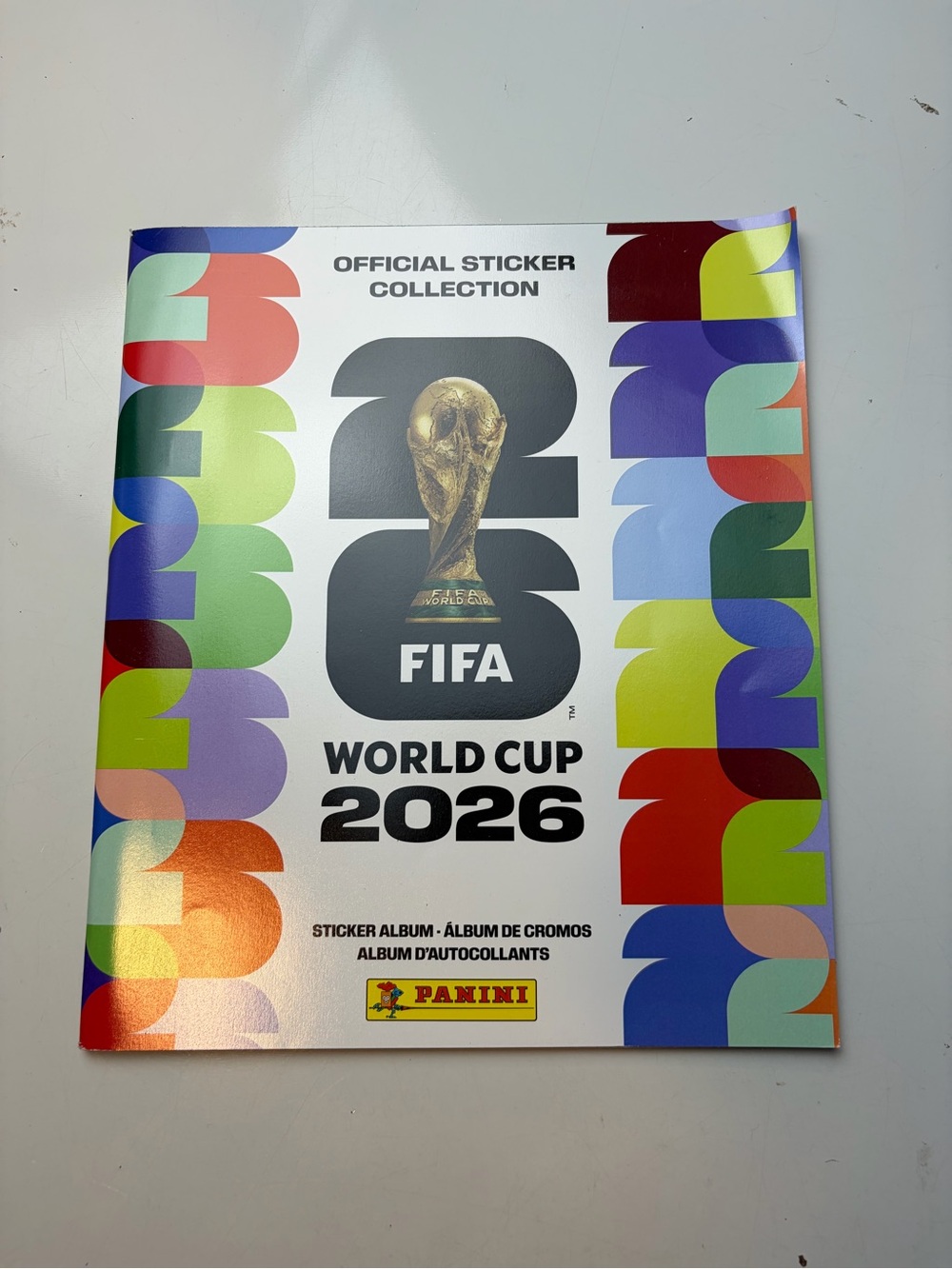 FIFA 2026 Panini official sticker collection book
